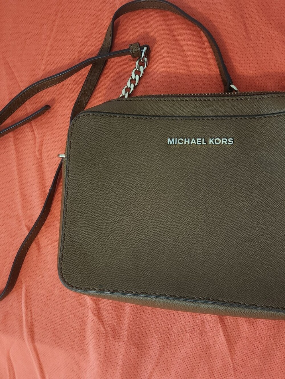 Michael Kors Dark Brown Cross Body Bag